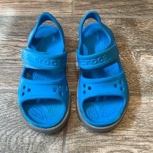 Crocs, size 10 Toddler Boys, Sandals, Blue